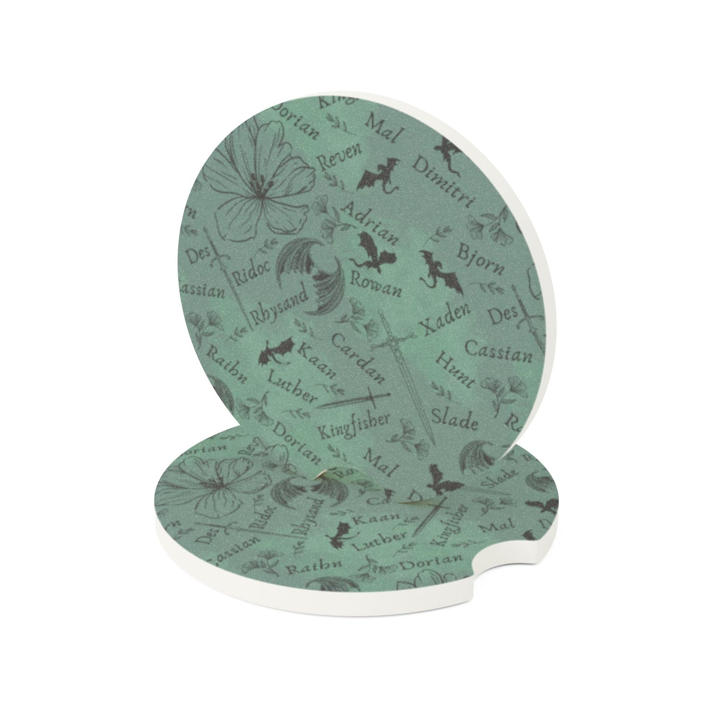 Shadow Daddies Soapstone Car Coaster
