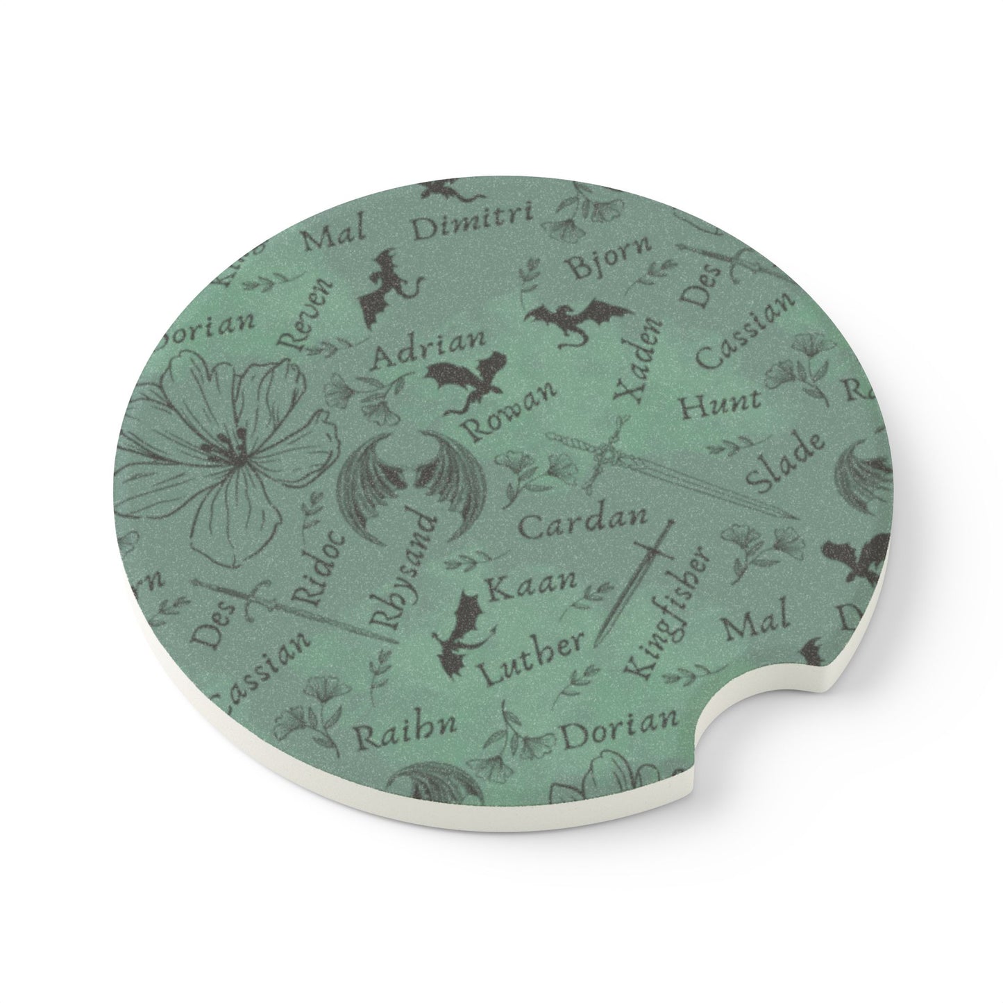 Shadow Daddies Soapstone Car Coaster